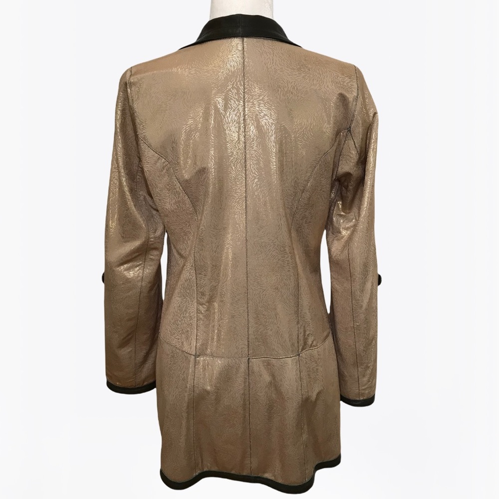 Overland Rebecca Lambskin Leather Jacket -XS/S - Picture 9 of 17